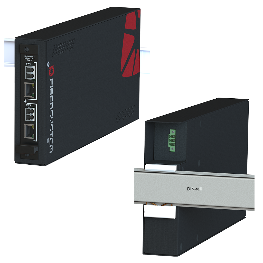 Data Diode Rugged 1Gbit MM | Fibersystem