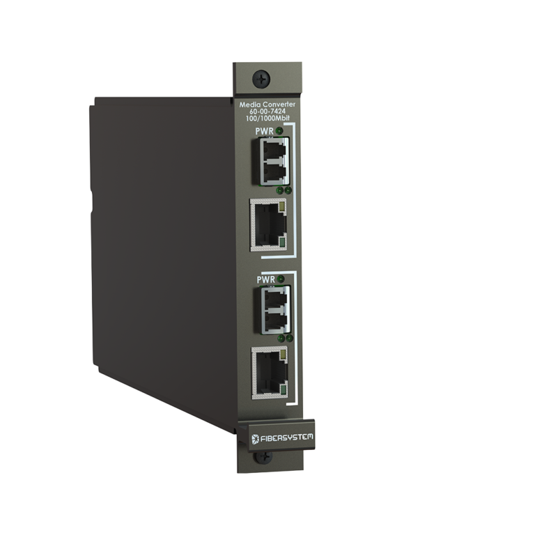 Fiber Optical Dual Converter 100 Mbit Fibersystem